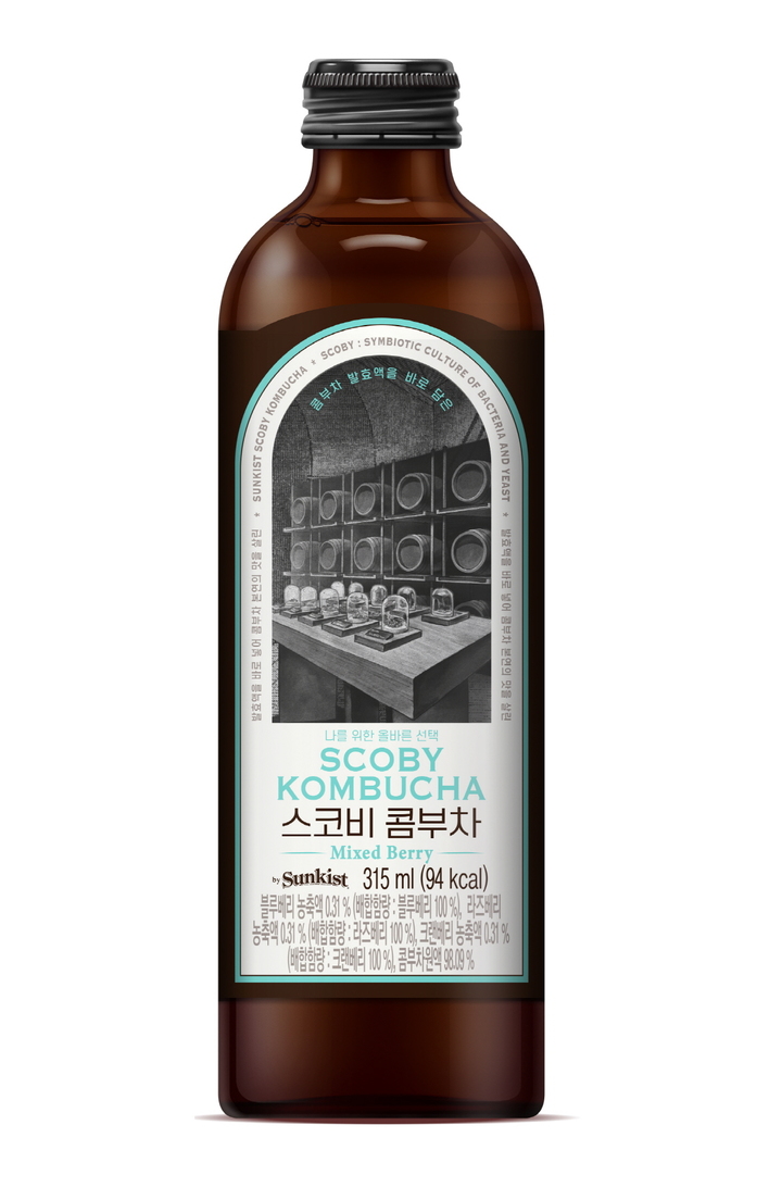 해태htb, '썬키스트 스코비 콤부차' 출시