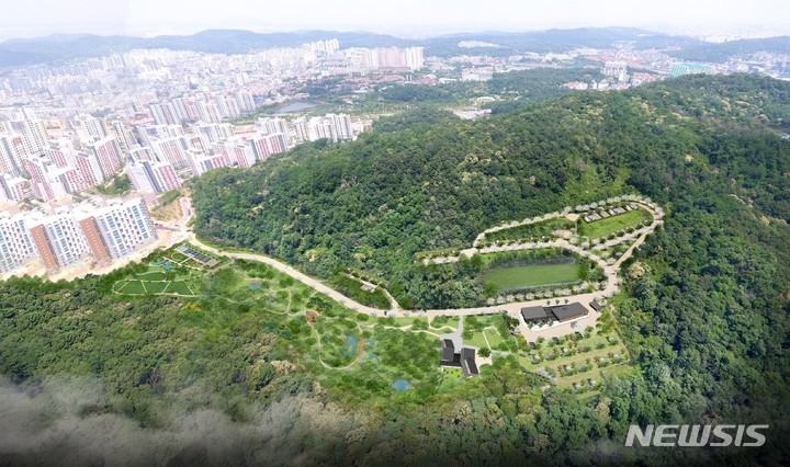 [서울=뉴시스] 천왕산 가족 캠핑장 조감도 (사진=서울시 제공, 기사 내용과 직접적인 관련 없음) 2022.02.22. photo@newsis.com