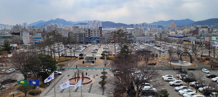 아산시내 일대 모습. 뉴시스 자료사진. *재판매 및 DB 금지