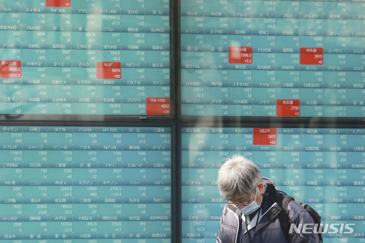 日증시, 국제유가 상승에 하락 마감…닛케이지수 2.94%↓