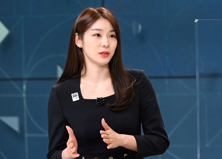 [서울=뉴시스] 김연아 2022.02.23. (사진= SBS 제공) photo@newsis.com *재판매 및 DB 금지 *재판매 및 DB 금지