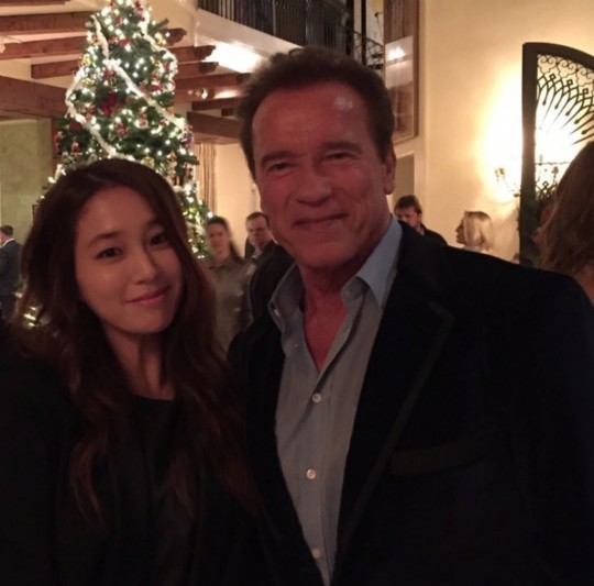 [서울=뉴시스] 이민정,&nbsp; 아놀드 슈워제네거 2021.02.24.(사진=이민정 인스타그램) photo@newsis.com&nbsp; *재판매 및 DB 금지