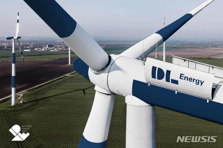 [서울=뉴시스] DL에너지 풍력발전소. (사진=DL그룹 제공)
