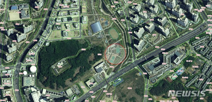 풍산동 단설 중학교 신설 예정부지. (사진=하남시 제공)