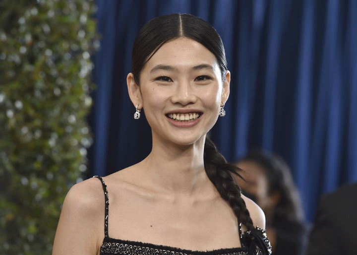 [서울=AP/뉴시스] '제28회 미국매우조합상(SAG)' 정호연