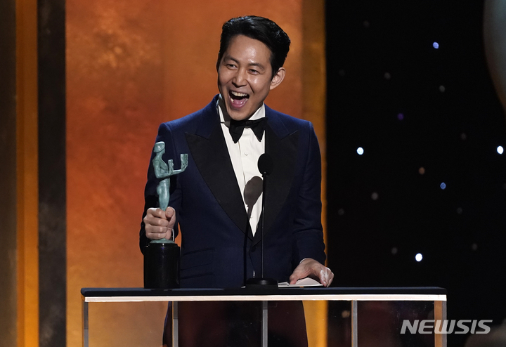 모든 게 역사…'오징어 게임' 美배우조합상 3관왕(종합2보)