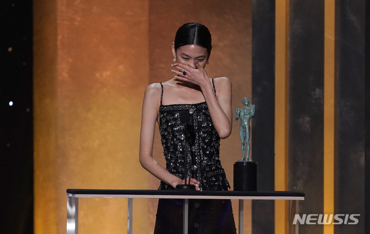 모든 게 역사…'오징어 게임' 美배우조합상 3관왕(종합2보)