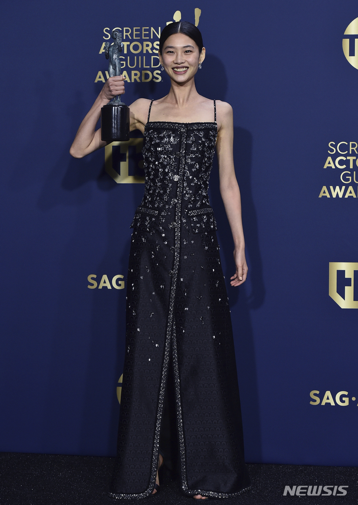 최초·최다·최장…SAG 3관왕 '오징어 게임'이 세운 기록들