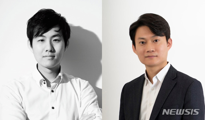 [서울=뉴시스]왼쪽부터 세라젬 조정현 디자인센터장, 이기원 신규 조인트벤처 대표. (사진= 세라젬 제공) 2022.03.02