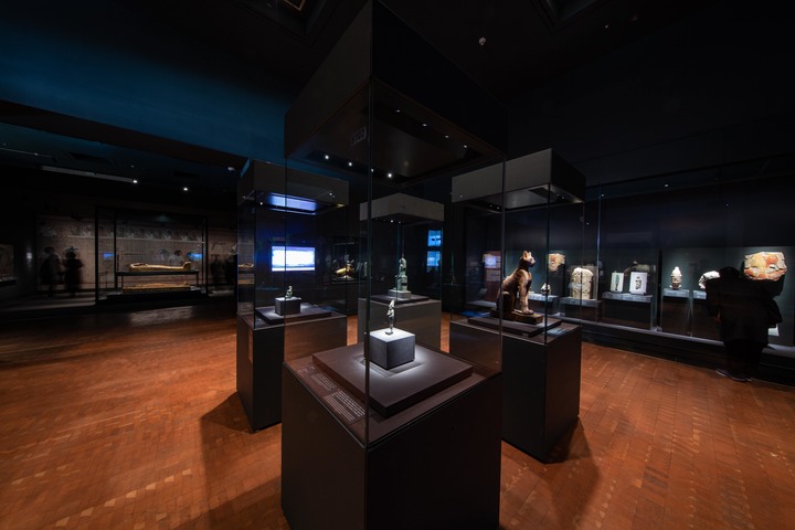 [서울=뉴시스] 국립중앙박물관 이집트실 전경 (사진= 국립중앙박물관 제공) 2022.03.02. photo@newsis.com *재판매 및 DB 금지