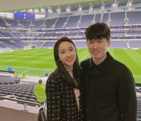 [서울=뉴시스] 김민지 박지성 2021.03.02.(사진=인스타그램 캡처) photo@newsis.com *재판매 및 DB 금지