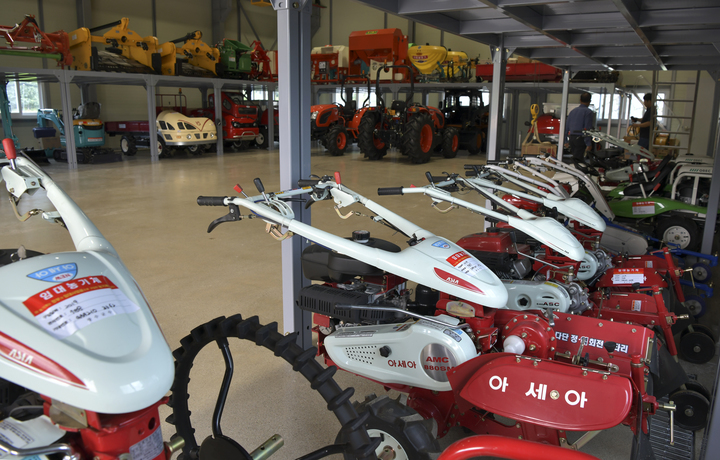 [완주=뉴시스] 농기계. (사진=뉴시스 DB). photo@newsis.com *재판매 및 DB 금지