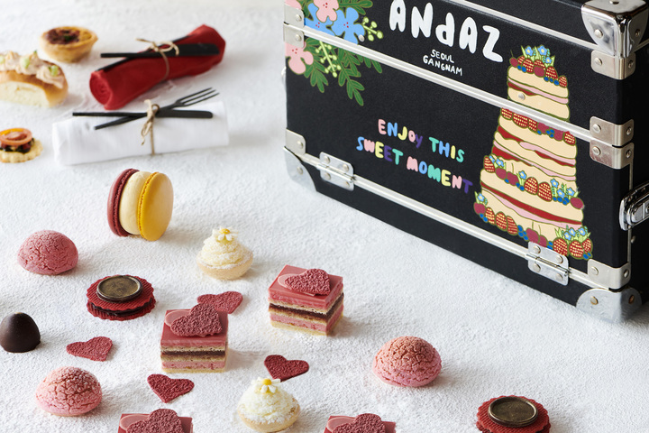 안다즈 서울 강남 '조각보 레스토랑 바이츠 앤 와인'의 '애프터눈 로맨스' *재판매 및 DB 금지