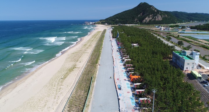 [안동=뉴시스] 영덕 고래불국민야영장. (사진=경북도 제공) 2022.03.03 *재판매 및 DB 금지