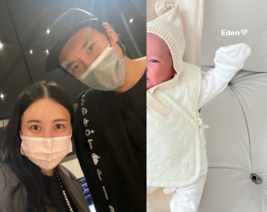 [서울=뉴시스] 권다미, 김민준, 아들 2021.03.05.(사진=권다미 인스타그램) photo@newsis.com *재판매 및 DB 금지