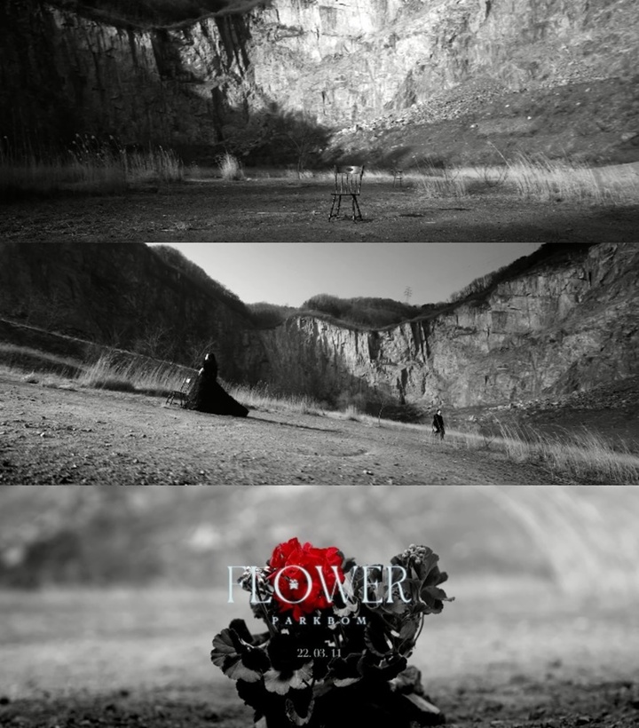 [서울=뉴시스] 가수 박봄 신곡 '꽃' 뮤비 티저. 2022.03.07.(사진=디네이션 엔터테인먼트 SNS 채널 캡처 제공) photo@newsis.com*재판매 및 DB 금지 *재판매 및 DB 금지