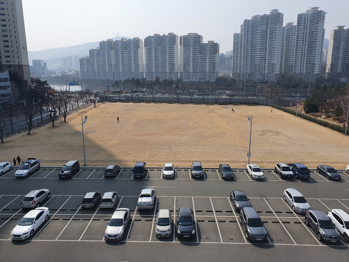 [부산=뉴시스] 부산 해운대구 신청사가 들어설 재송동 부지 전경. (사진=해운대구청 제공) *재판매 및 DB 금지