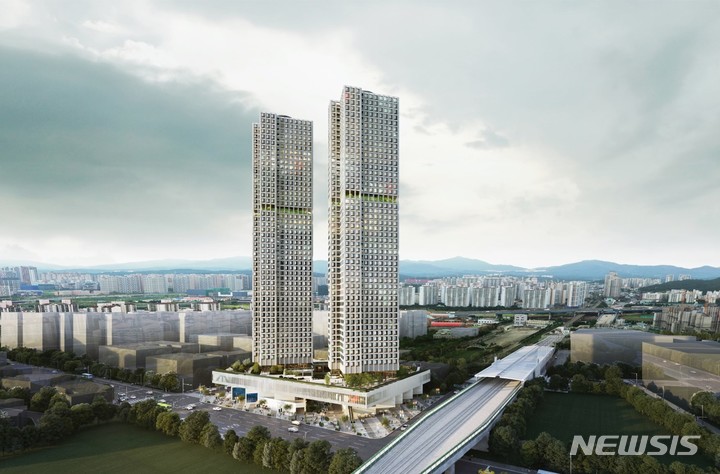 구리 랜드마크타워 조감도. (사진=구리시 제공)