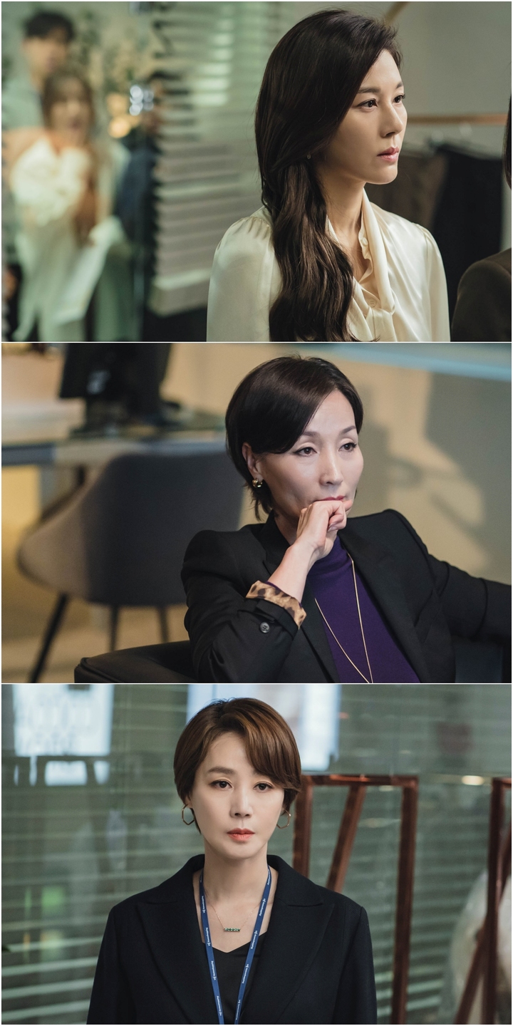[서울=뉴시스] '킬힐' 배우 김하늘, 이혜영, 김성령. 2022.03.08.(사진=tvN 제공) photo@newsis.com*재판매 및 DB 금지 *재판매 및 DB 금지