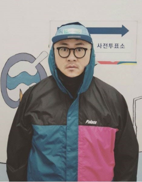 [서울=뉴시스] 2017년 대선 당시 데프콘 2021.03.09.(사진=데프콘 인스타) photo@newsis.com&nbsp; *재판매 및 DB 금지