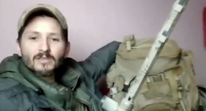 CBC 등 영미언론은 캐나다 근위연대 출신 스나이퍼 '왈리'가 우크라이나 의용대에 가담했다고 보도했다. 출처: CBC *재판매 및 DB 금지