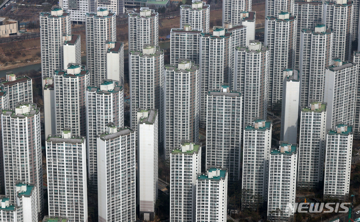 서울시내 아파트 단지. 뉴시스 자료사진.