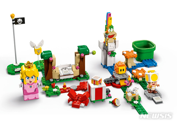 [서울=뉴시스] 레고 슈퍼 마리오 피치공주 스타터팩. (사진=레고 제공) 2022.03.11. photo@newsis.com