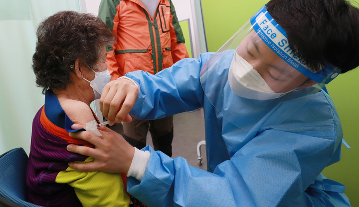 [함양=뉴시스] 함양군 백신접종. *재판매 및 DB 금지