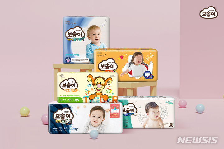 [중기소식]깨끗한나라 보솜이, 소비자원 흡수품질 우수 등 - 뉴스 썸네일 이미지