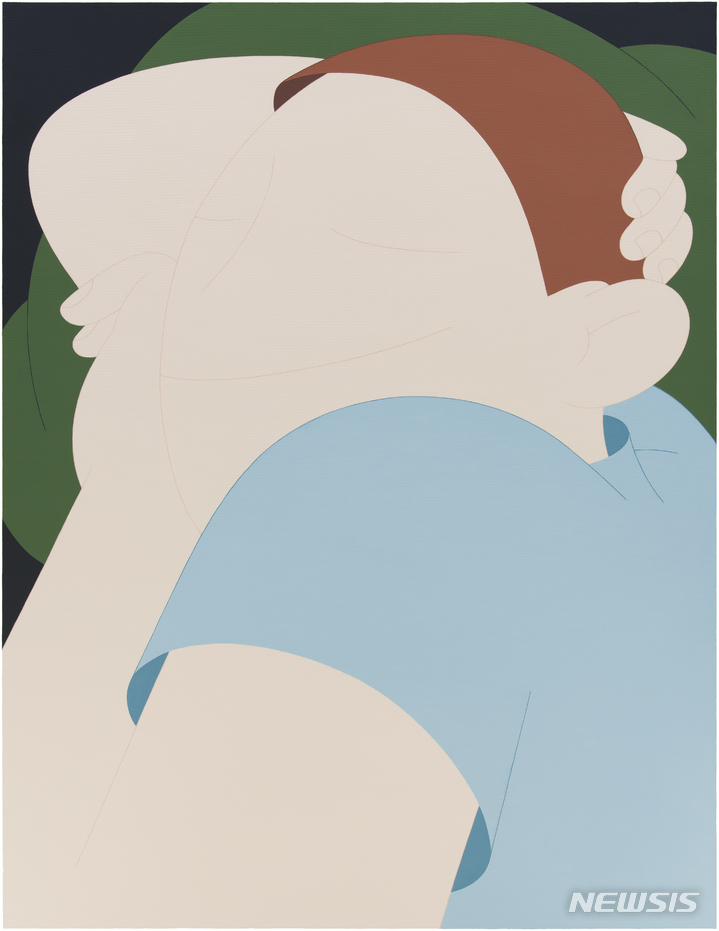 [서울=뉴시스]변웅필, SOMEONE 2021 Oil on canvas 146cm x 112cm