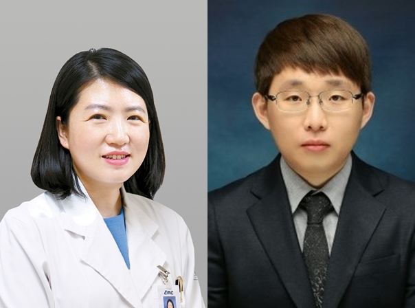노원을지대병원 소아청소년과 서지영 교수(왼쪽)와 노승명 전공의(사진 노원을지대병원) *재판매 및 DB 금지