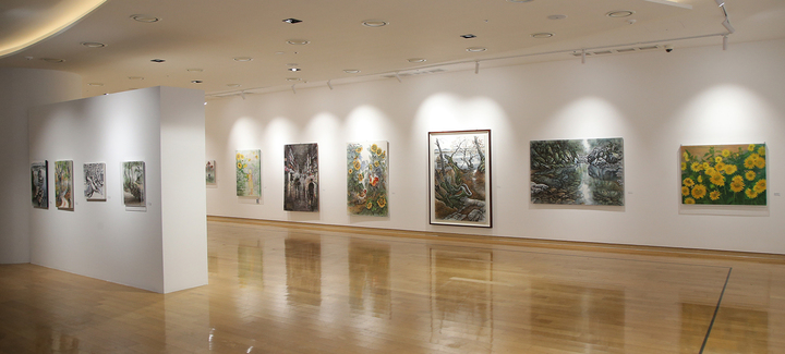 BNK경남은행갤러리 '황주영 개인전' 전시 작품들. *재판매 및 DB 금지