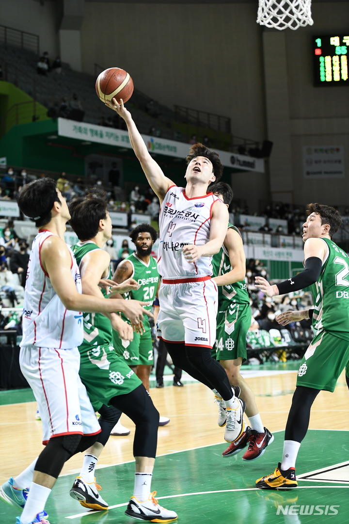 [서울=뉴시스]대구 한국가스공사 김낙현 (사진 = KBL 제공)