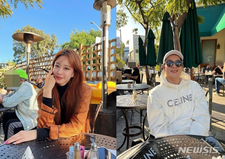 [서울=뉴시스] 한예슬, 류성재. 2022.03.19. (사진= 한예슬 인스타그램 캡쳐) photo@newsis.com*재판매 및 DB 금지