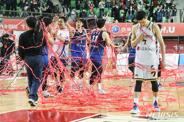 [서울=뉴시스]프로농구 대구 한국가스공사 (사진 = KBL 제공)
