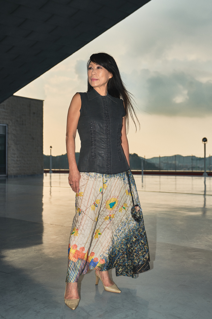 [서울=뉴시스]통영국제음악제 예술감독을 새로 맡은 진은숙 작곡가. (사진=통영국제음악재단/SihoonKim 제공) 2022.03.21. photo@newsis.com *재판매 및 DB 금지