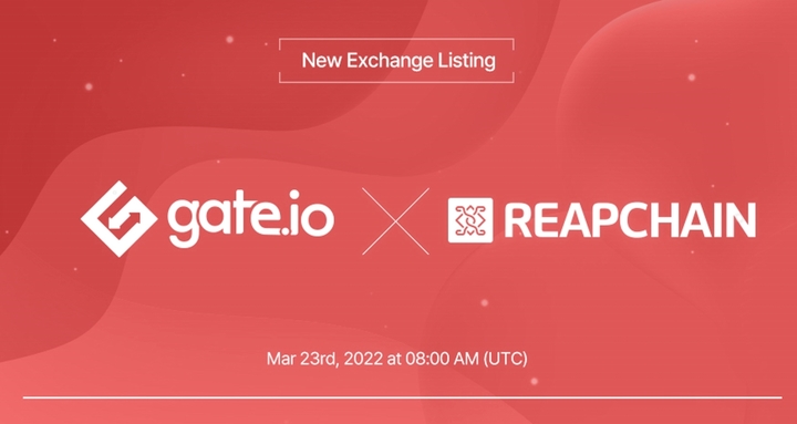 립체인, 글로벌 암호화폐 거래소 게이트아이오 상장