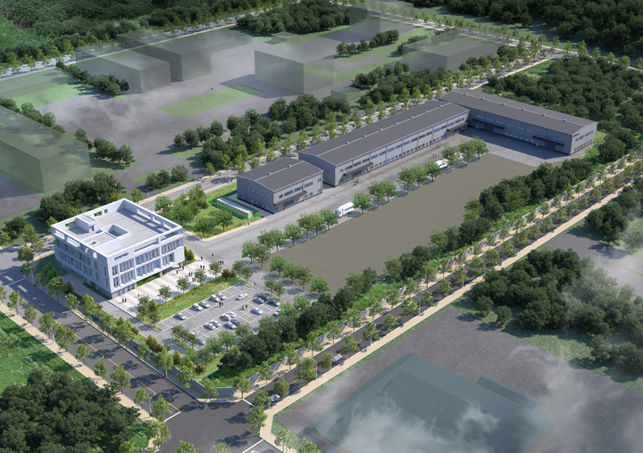 [안동=뉴시스] 친환경셀룰로오스소재센터 조감도. (사진=경북도 제공) 2022.03.23 *재판매 및 DB 금지