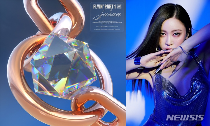 [서울=뉴시스] 'FLYIN’ PART1' 앨범 이미지·수란 프로필 . 2022.03.23. (사진 = 에스타시, 유니크튠즈 제공 ) photo@newsis.com*재판매 및 DB 금지