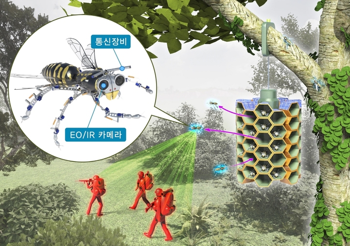 [서울=뉴시스] 곤충형 멀티 드론. 2022.03.24. (자료=국방기술진흥연구소 제공) *재판매 및 DB 금지