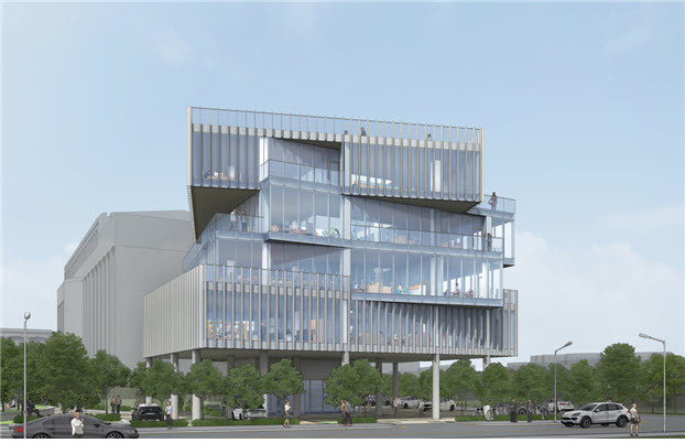 [거창=뉴시스] 거창군 증축청사 조감도. *재판매 및 DB 금지