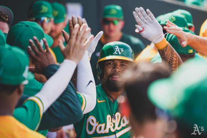 오클랜드 애슬레틱스 에릭 테임즈. (사진=오클랜드 구단 SNS 캡처) *재판매 및 DB 금지