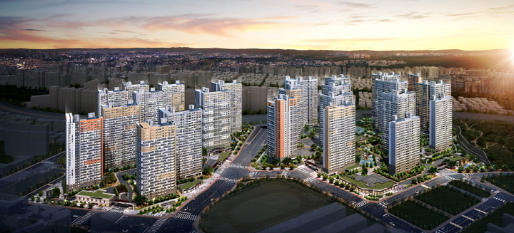 계룡건설 컨소시엄, '리더스시티 5블록' 4월 분양 - 뉴시스