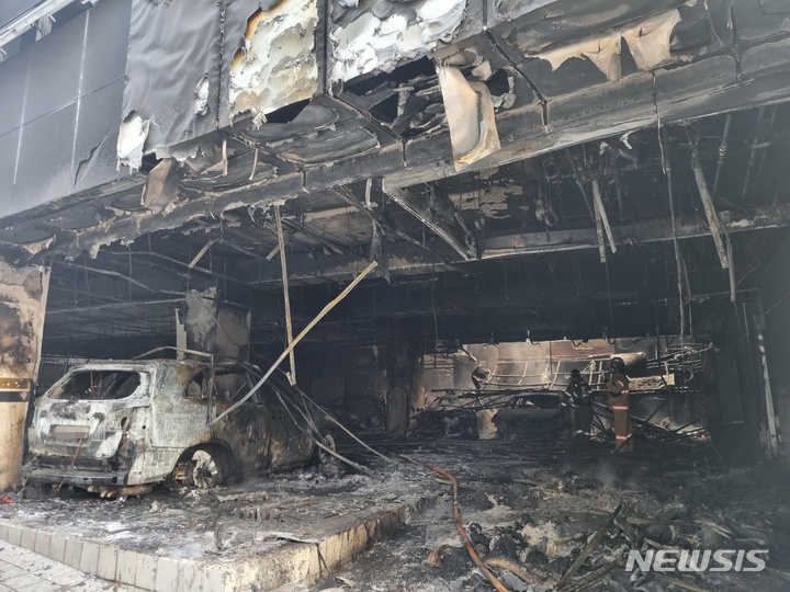 [청주=뉴시스] 2022년 3월 29일 오전 10시9분께 불이 난 충북 청주 산부인과의 사고 당시 현장. (사진=뉴시스DB). 2026.08.20. photo@newsis.com