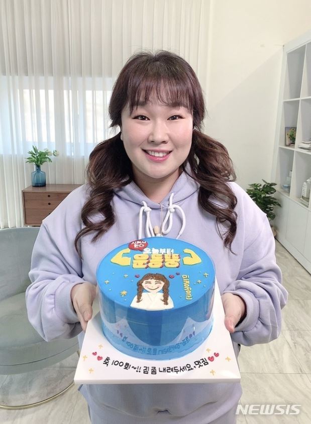 [서울=뉴시스] ‘운동뚱’ 100회 김민경 사진 . 2022.03.30. (사진 = iHQ 제공) photo@newsis.com*재판매 및 DB 금지