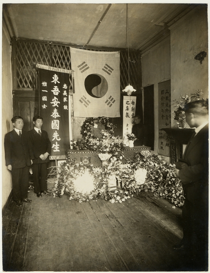 [서울=뉴시스] 안태국 빈소. 2022.03.31. (사진=국가보훈처 제공) *재판매 및 DB 금지