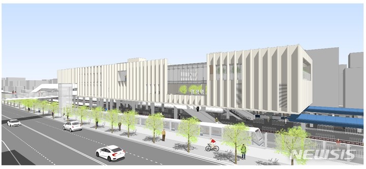 명학역 조감도.