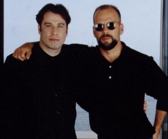 [서울=뉴시스]존 트라볼타와 브루스 윌리스. 2022.04.01. (사진=존 트라볼타 인스타그램 캡처) photo@newsis.com*재판매 및 DB 금지 *재판매 및 DB 금지