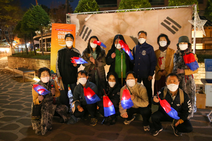 [대구=뉴시스] 고여정 기자 = 대구시 중구는 매주 금·토·일요일 오후 6시부터 10시까지 근대골목 밤마실 프로그램을 운영한다. 2022.04.04 (사진 = 대구시 중구) ruding@newsis.com *재판매 및 DB 금지