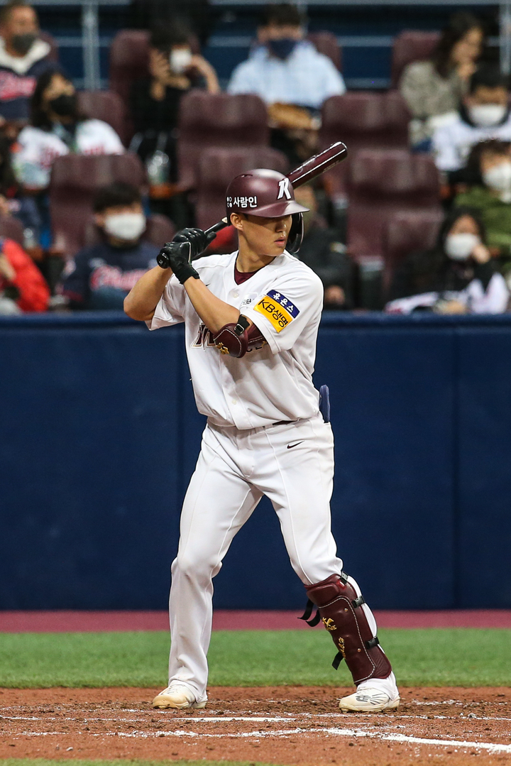 [서울=뉴시스] 프로야구 키움 히어로즈의 박찬혁. (사진 = 키움 히어로즈 제공) *재판매 및 DB 금지